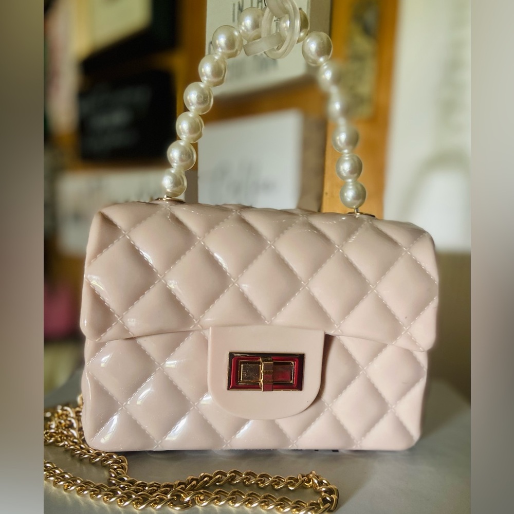 Mini Jelly Pearl Purse